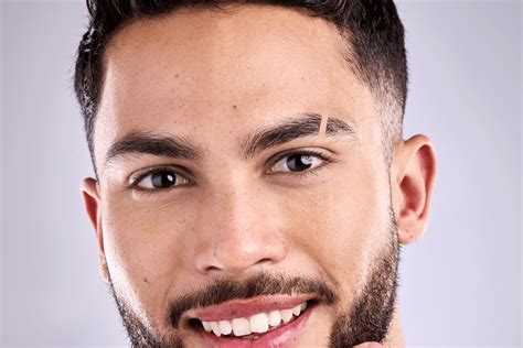 slit eyebrow styles for men.